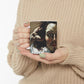 Courbet, Gustave - The Desperate Man (1843) - Ceramic Mug