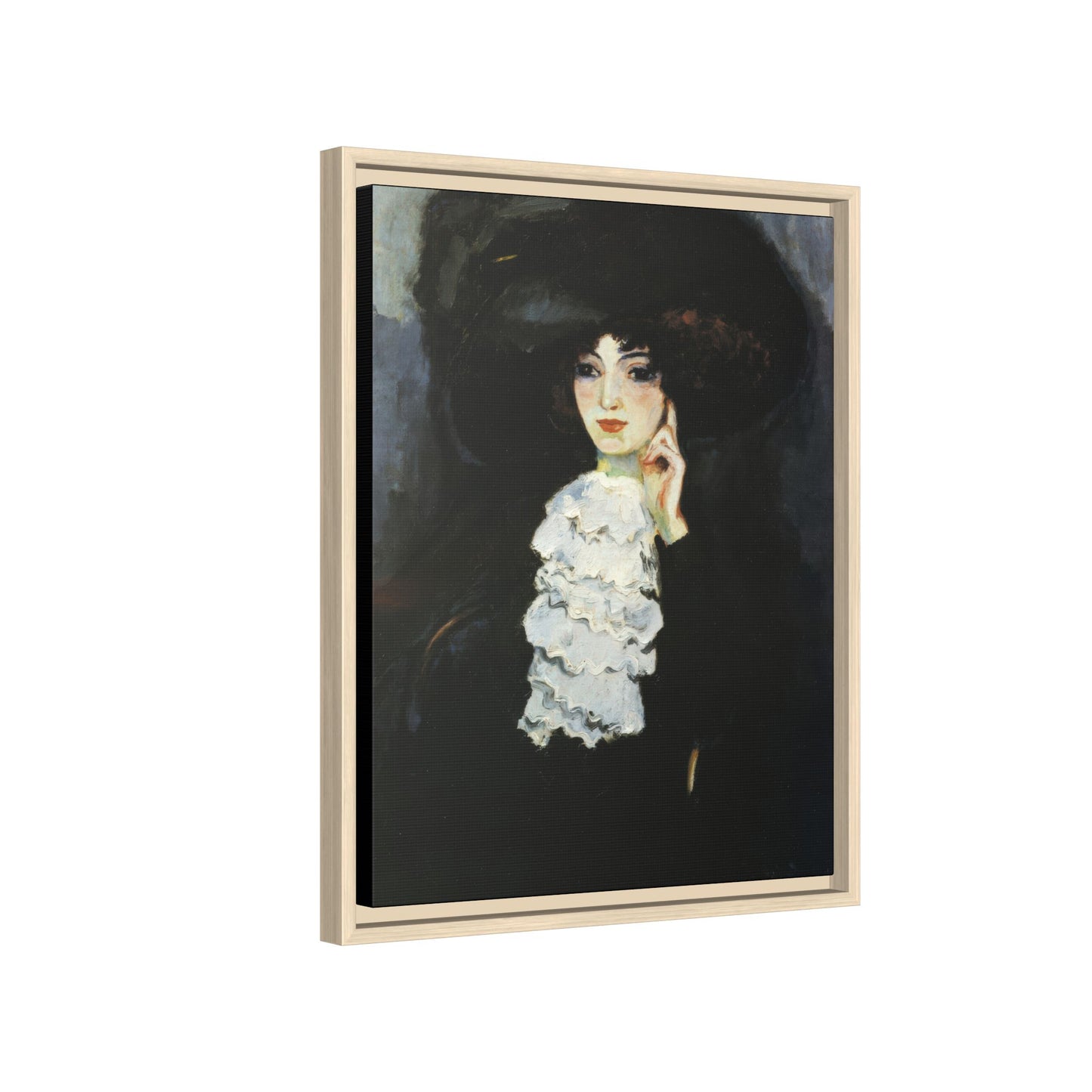 Van Dongen, Kees - Woman with Frill (1905) - Matte Canvas, Framed