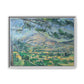 Cézanne, Paul - Mont Sainte-Victoire with Large Pine (1887) - Matte Canvas, Framed