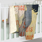 Toulouse-Lautrec, Henri - Moulin Rouge - La Goulue (1891) - Sherpa Fleece Blanket