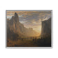 Bierstadt, Albert - Looking Down Yosemite Valley (1865) - Matte Canvas, Framed