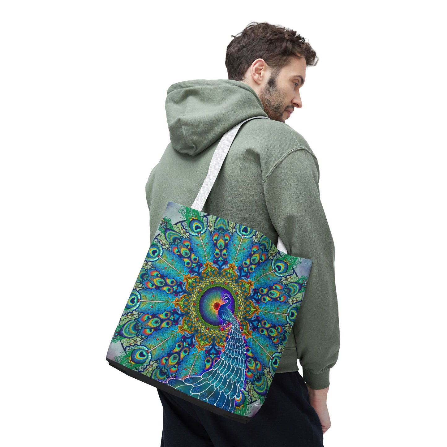 Pacio, Adam - Melek Taus Mandala - Tote Bag