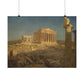 Church, Frederic Edwin - The Parthenon  (1871) - Satin Posters