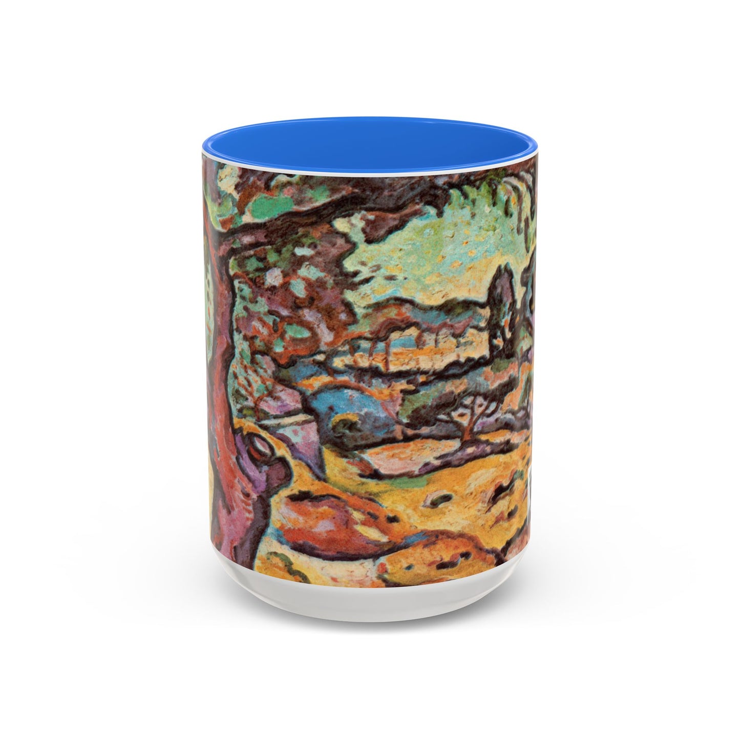 Braque, Georges - Olive Tree near L'Estaque (1906) - Colorful Accent Mugs