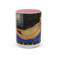 Filiger, Charles - The Recumbent Christ (1895) - Colorful Accent Mugs
