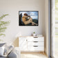 Cabanel, Alexandre - The Fallen Angel (1847) - Matte Canvas, Framed