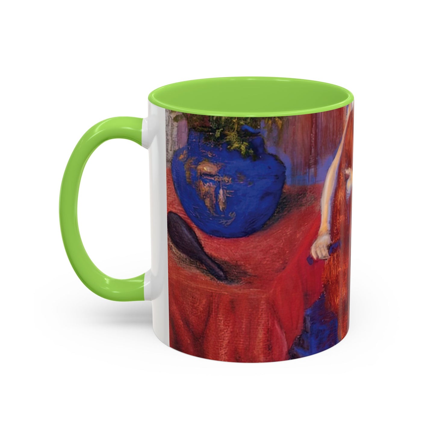 Ranson, Paul - The Golden Head of Hair (1909) - Colorful Accent Mugs