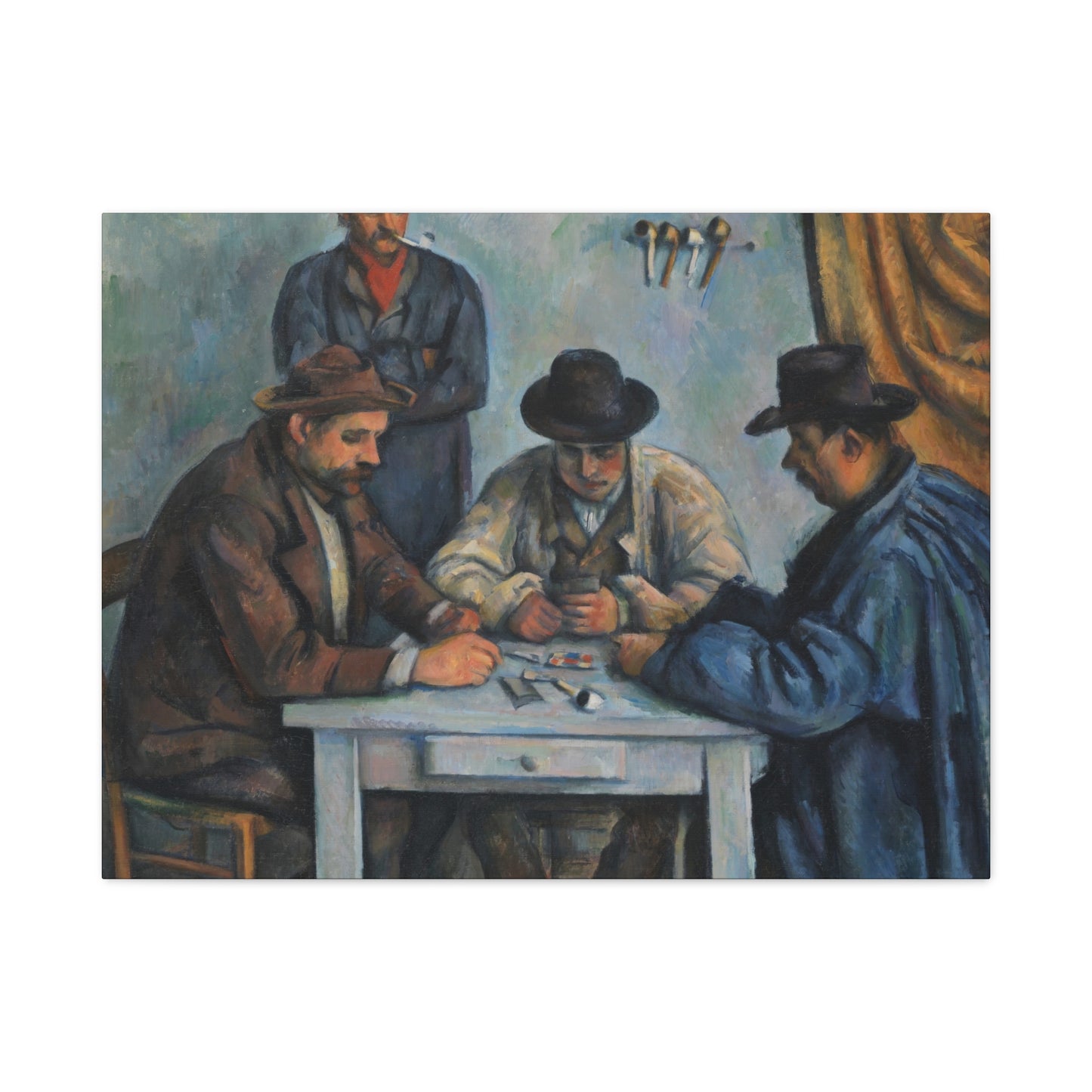 Cézanne, Paul - The Card Players (1892) - Canvas Block, unframed