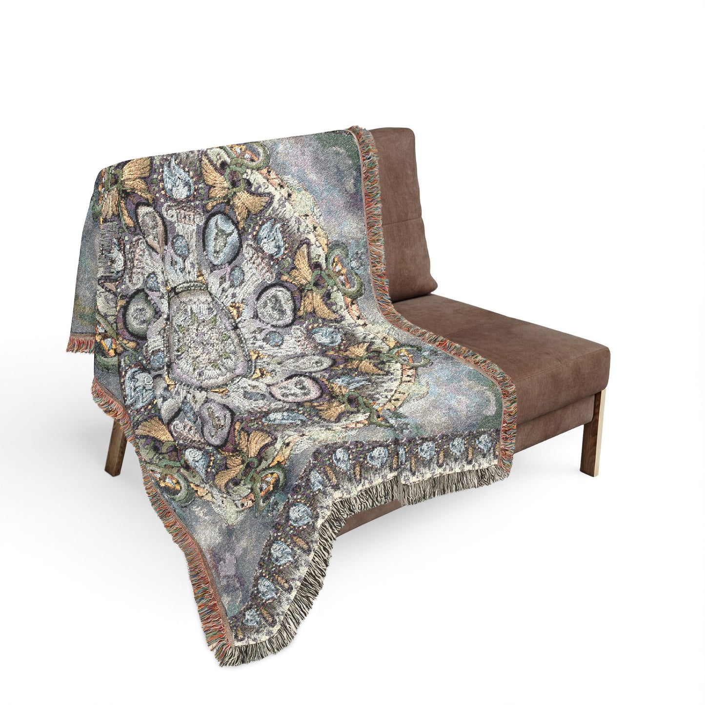 Pacio, Adam - Memento Mori Mandala - Woven Blanket