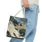 Cézanne, Paul - L’Estaque, Melting Snow (1870) - Tote Bag