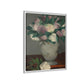 Manet, Édouard - Peonies (1864) - Matte Canvas, Framed