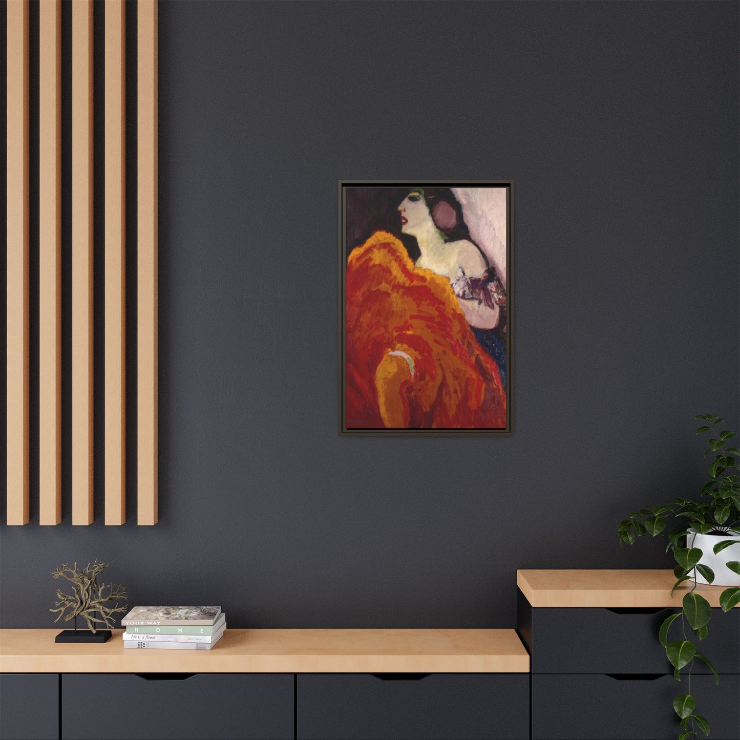Van Dongen, Kees - The Red Dancer (1907) - Matte Canvas, Framed