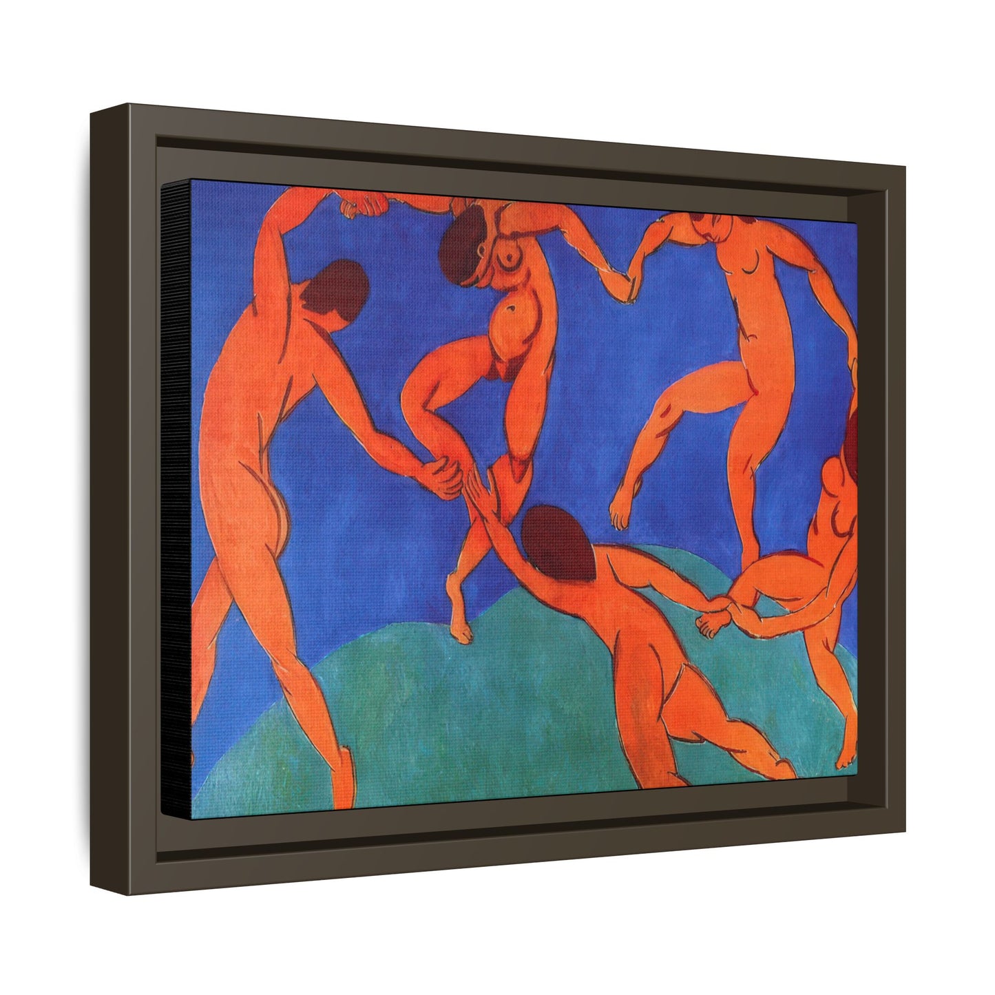 Matisse, Henri - Dance (II) (1910) - Matte Canvas, Framed