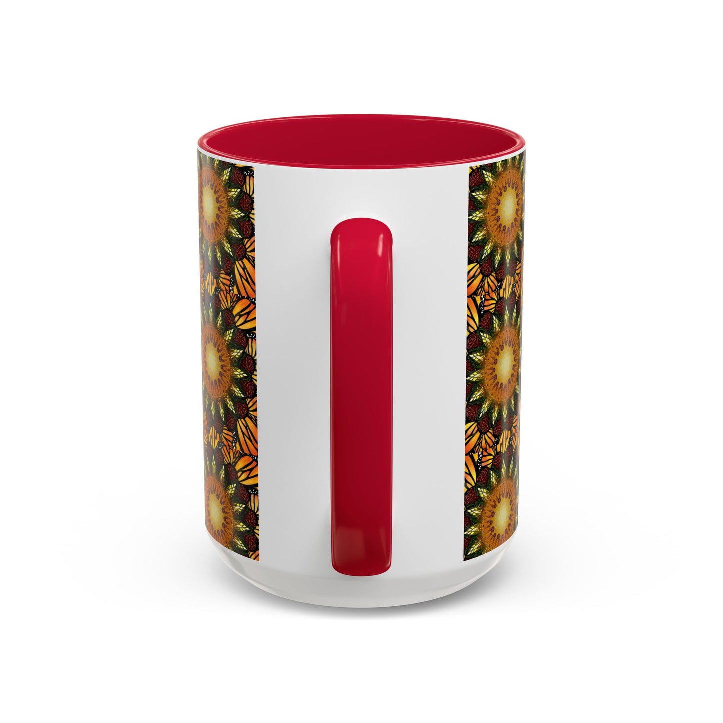 Pacio, Adam - Monarch Butterfly Mandala - Colorful Accent Mugs