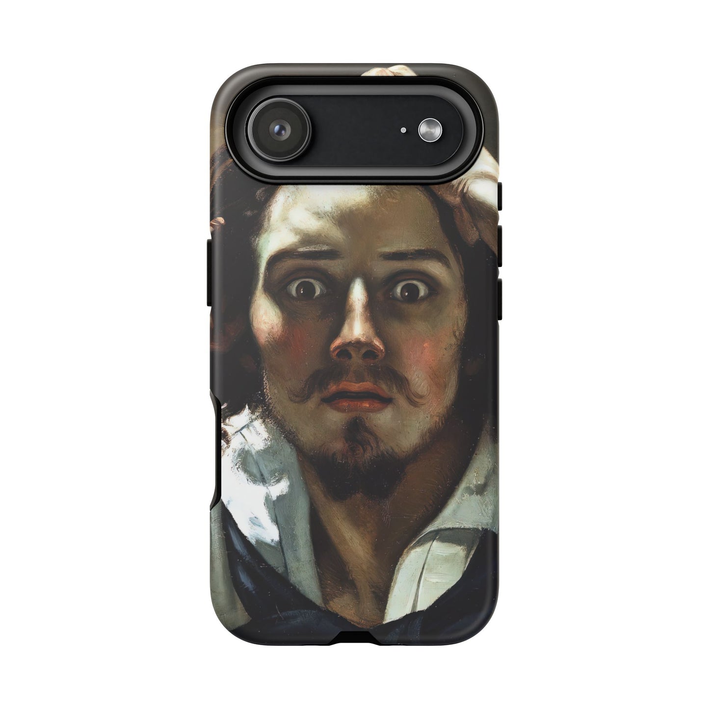 Courbet, Gustave - The Desperate Man (1843) - Tough Phone Cases