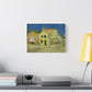Van Gogh, Vincent - The Yellow House (1888)- Canvas Block, unframed