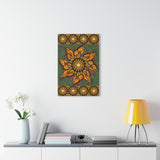Monarch Butterfly Mandala - Acrylic Block