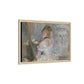 Morisot, Berthe - Woman at Her Toilette (1880) - Matte Canvas, Framed