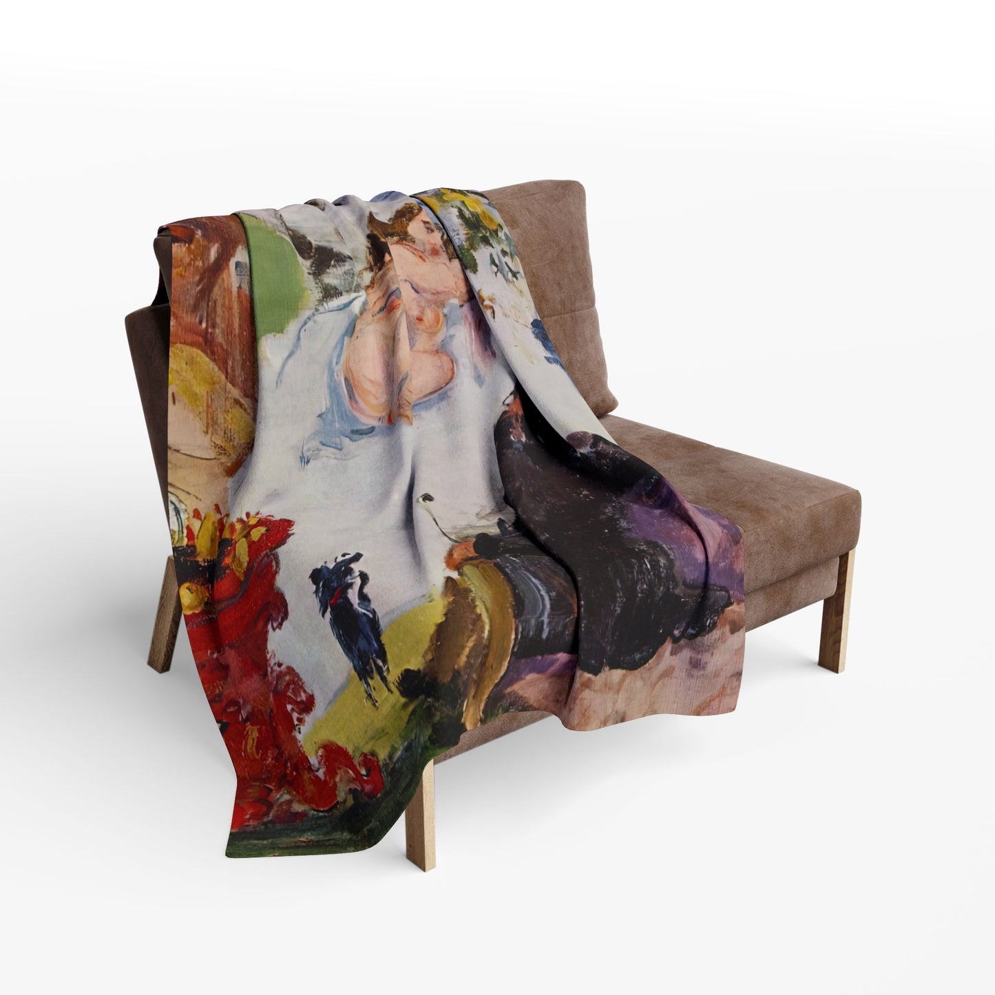 Cézanne, Paul - A Modern Olympia (1874) - Arctic Fleece Blanket