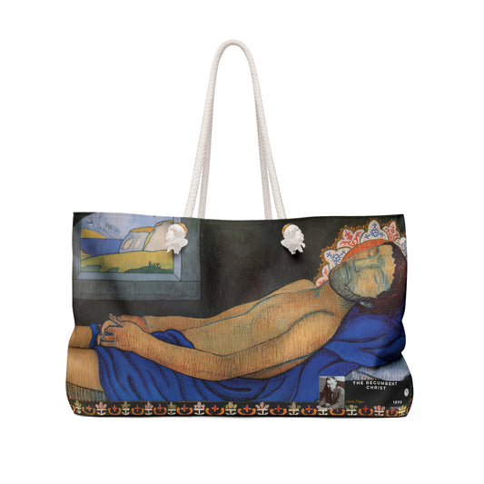 Filiger, Charles - The Recumbent Christ (1895) - Weekender Bag