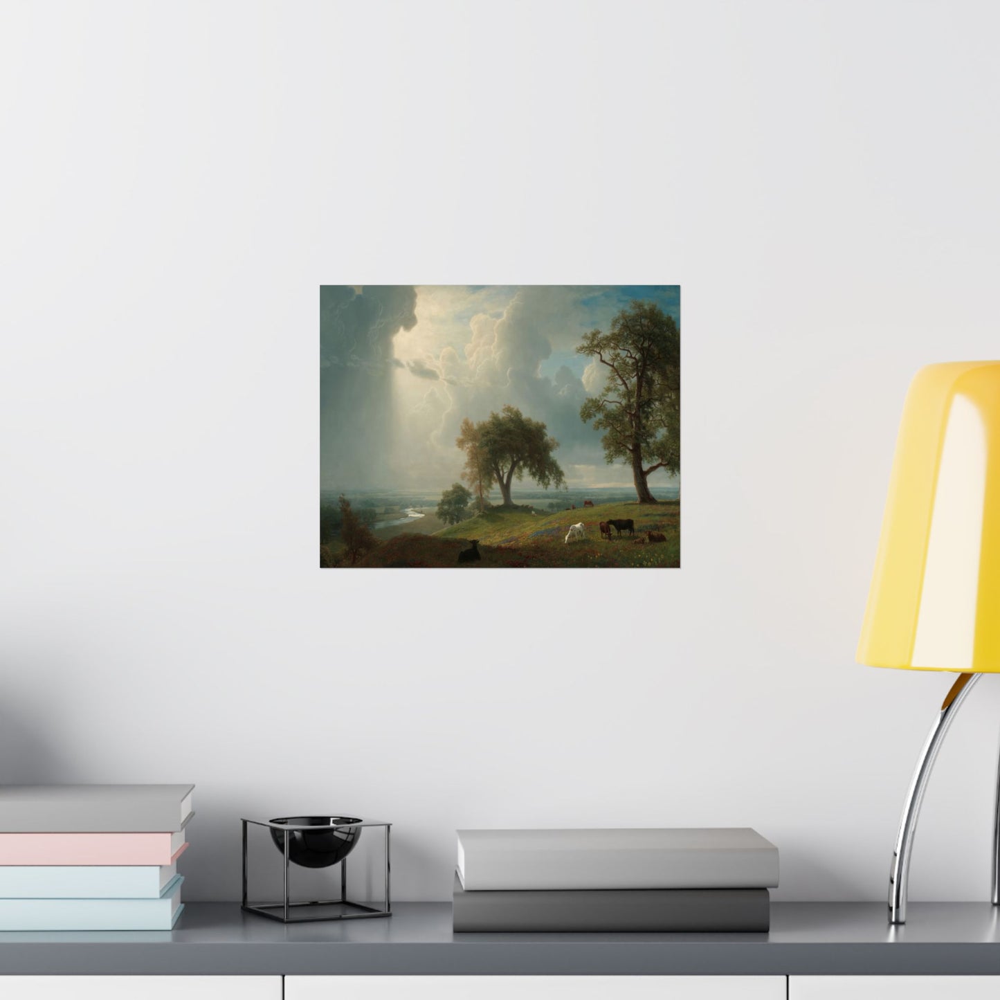 Bierstadt, Albert - California Spring (1875) - Satin Posters