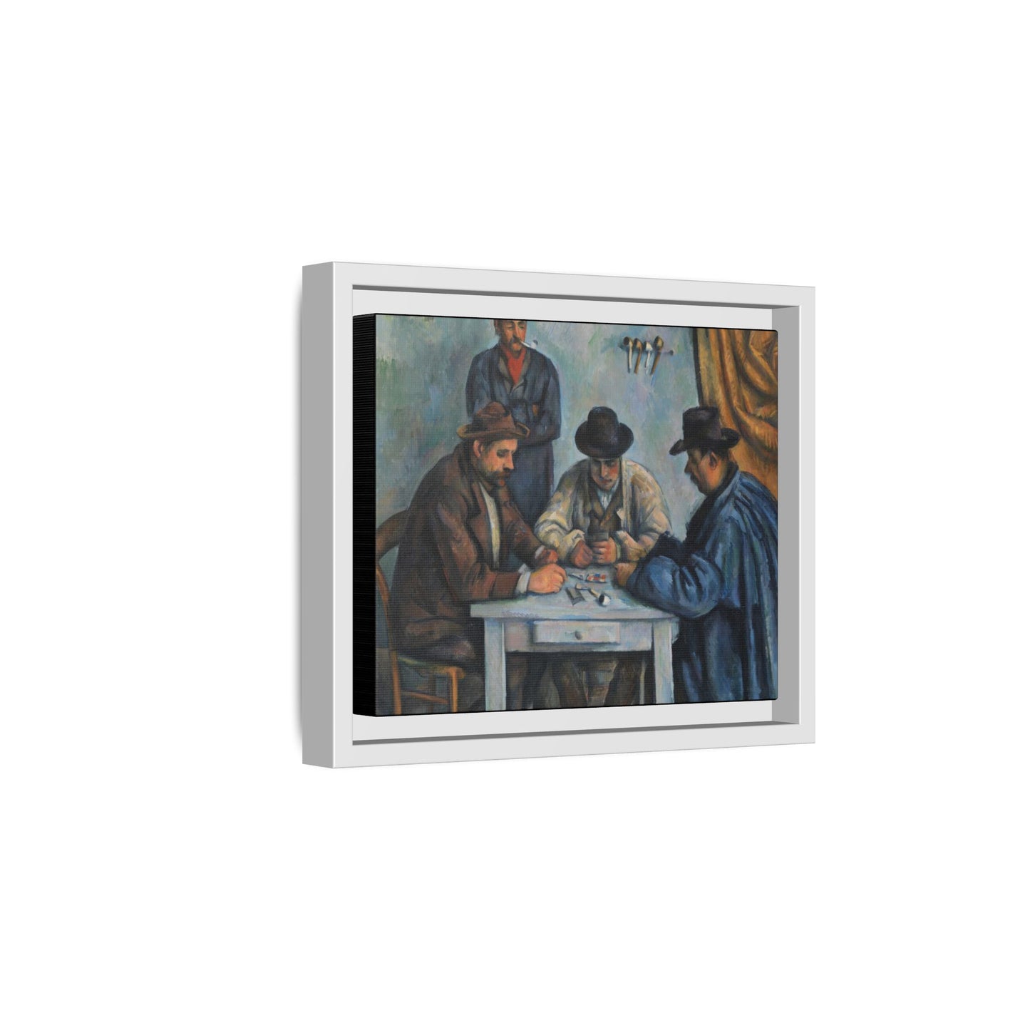 Cézanne, Paul - The Card Players (1892) - Matte Canvas, Framed