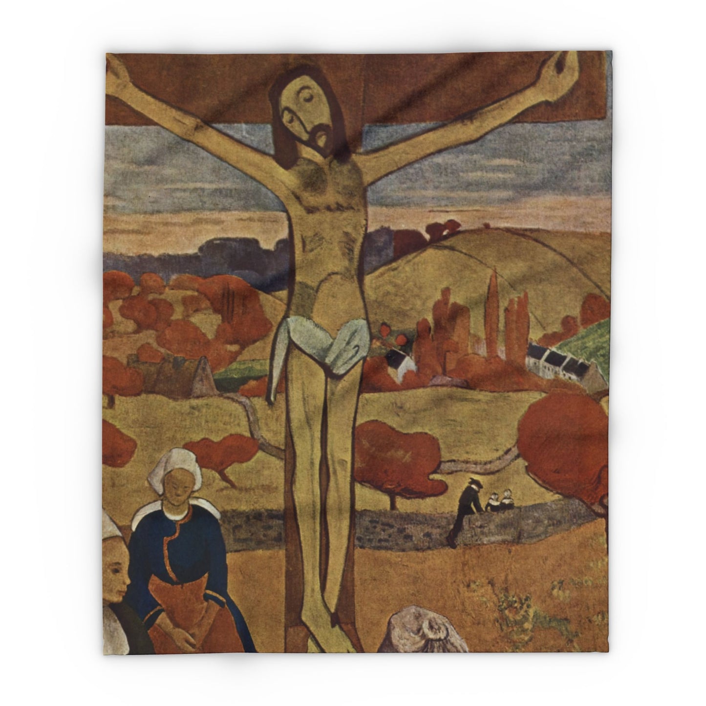 Gauguin, Paul - The Yellow Christ (1889) - Arctic Fleece Blanket