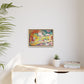 Matisse, Henri - The Joy of Life (1905) - Matte Canvas, Framed