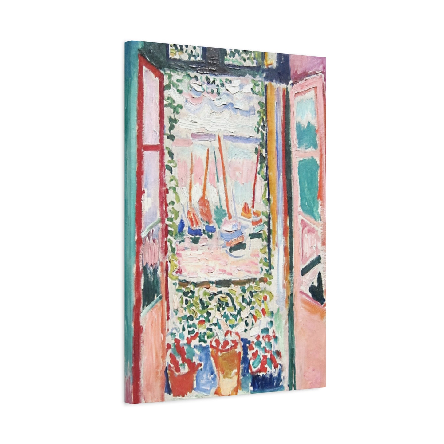 Matisse, Henri - Open Window, Collioure (1905) - Canvas Block, unframed