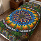 Pacio, Adam - Emerald Arrows Mandal - Velveteen Plush Blanket