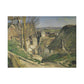 Cézanne, Paul - The House of the Hanged Man (1874) - Canvas Block, unframed