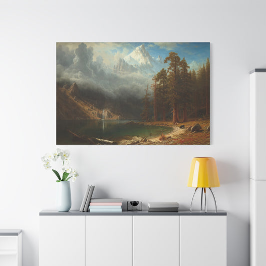 Bierstadt, Albert - Mount Corcoran (1877)- Canvas Block, unframed