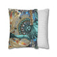 Pacio, Adam - Liberty Mandala - Suede Square Pillowcase
