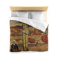 Gauguin, Paul - The Yellow Christ (1889) - Microfiber Duvet Cover