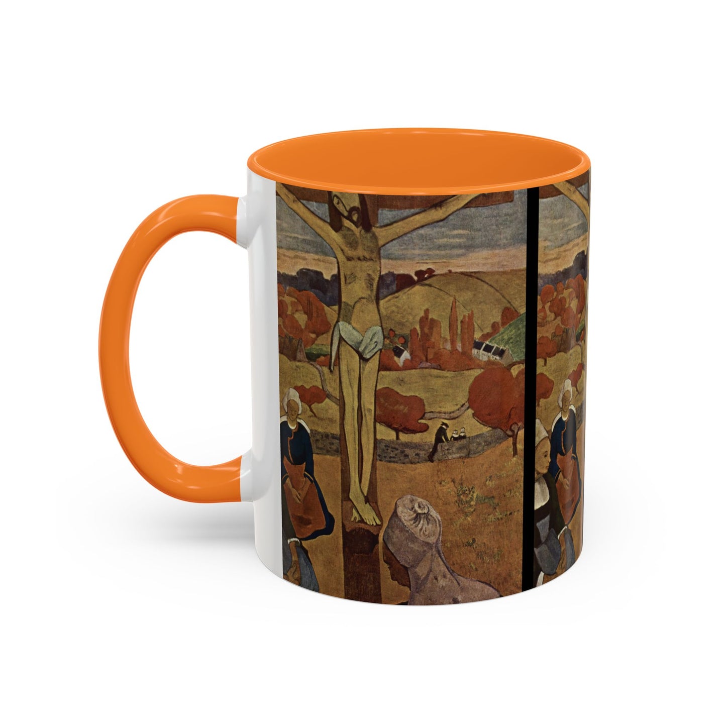 Gauguin, Paul - The Yellow Christ (1889) - Colorful Accent Mugs