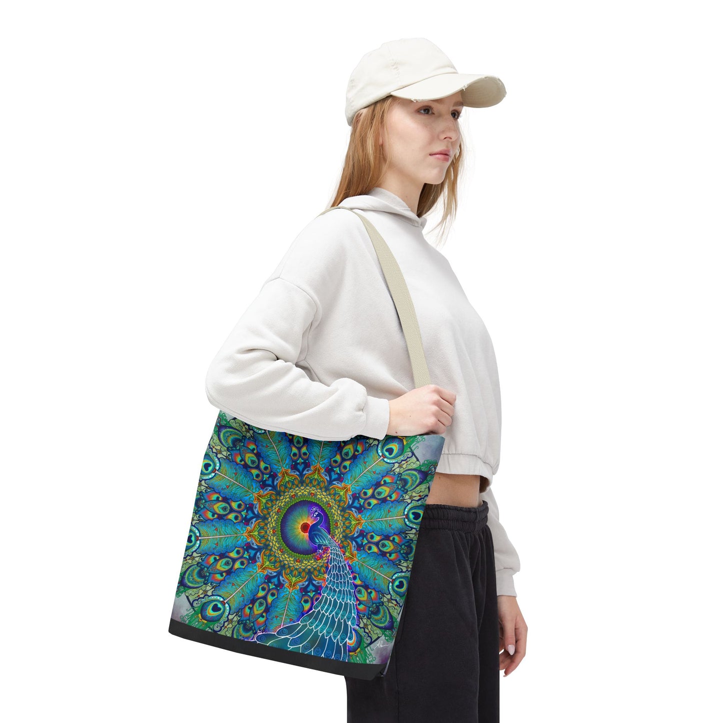 Pacio, Adam - Melek Taus Mandala - Tote Bag
