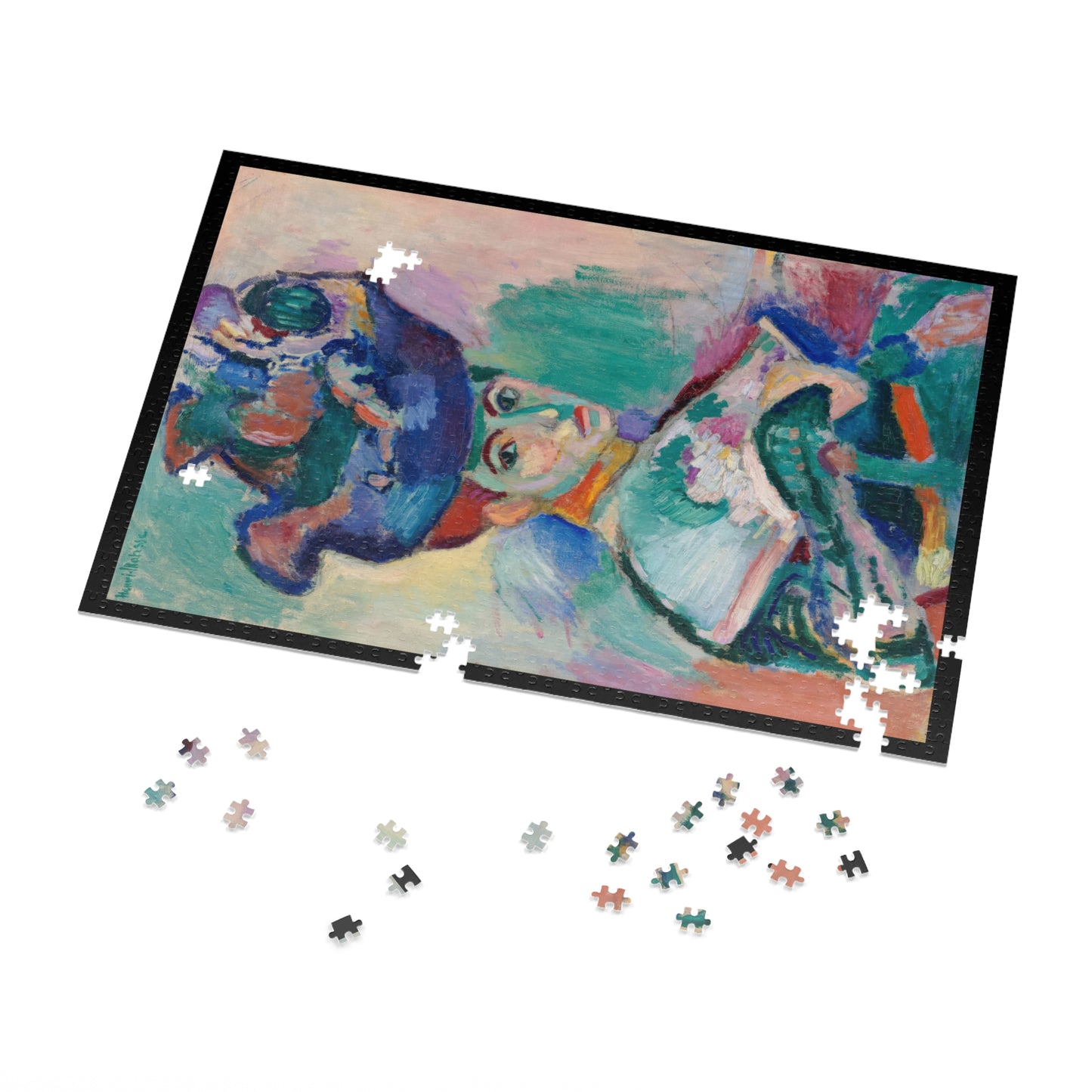 Matisse, Henri - Woman with a Hat (1905) - 1000pc Jigsaw Puzzle
