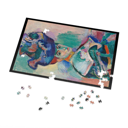 Matisse, Henri - Woman with a Hat (1905) - 1000pc Jigsaw Puzzle
