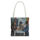 Cézanne, Paul - The Card Players (1892) - Tote Bag