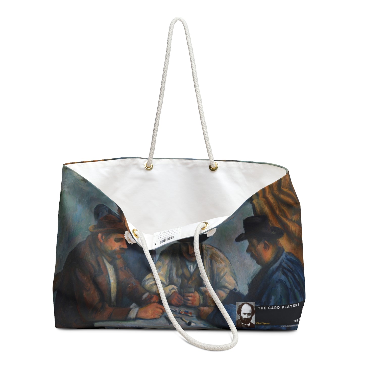 Cézanne, Paul - The Card Players (1892) - Weekender Bag