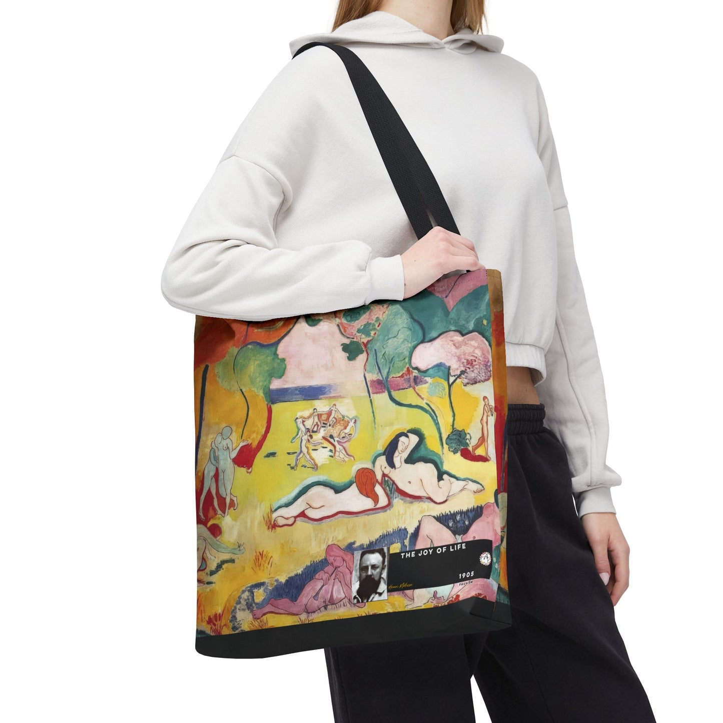Matisse, Henri - The Joy of Life (1905) - Tote Bag