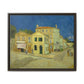 Van Gogh, Vincent - The Yellow House (1888) - Matte Canvas, Framed