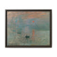 Monet, Claude - Impression, Sunrise (1872) - Matte Canvas, Framed