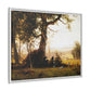 Bierstadt, Albert -  Guerrilla Warfare (1861) - Matte Canvas, Framed