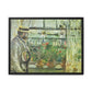Morisot, Berthe - Eugene Manet on the Isle of Wight (1875) - Matte Canvas, Framed