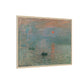 Monet, Claude - Impression, Sunrise (1872) - Matte Canvas, Framed
