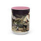 Courbet, Gustave - The Stone Breakers (1850) - Colorful Accent Mugs