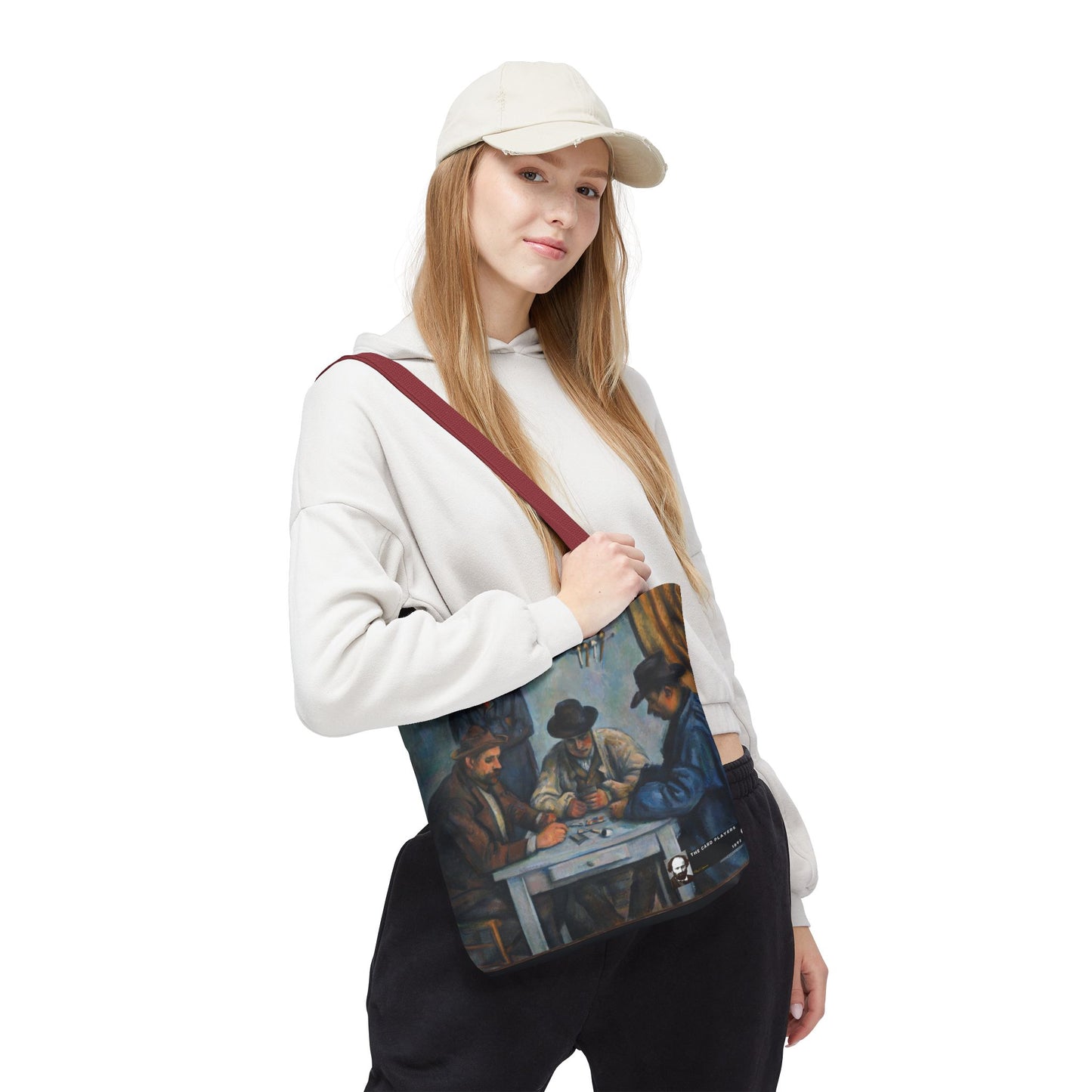 Cézanne, Paul - The Card Players (1892) - Tote Bag