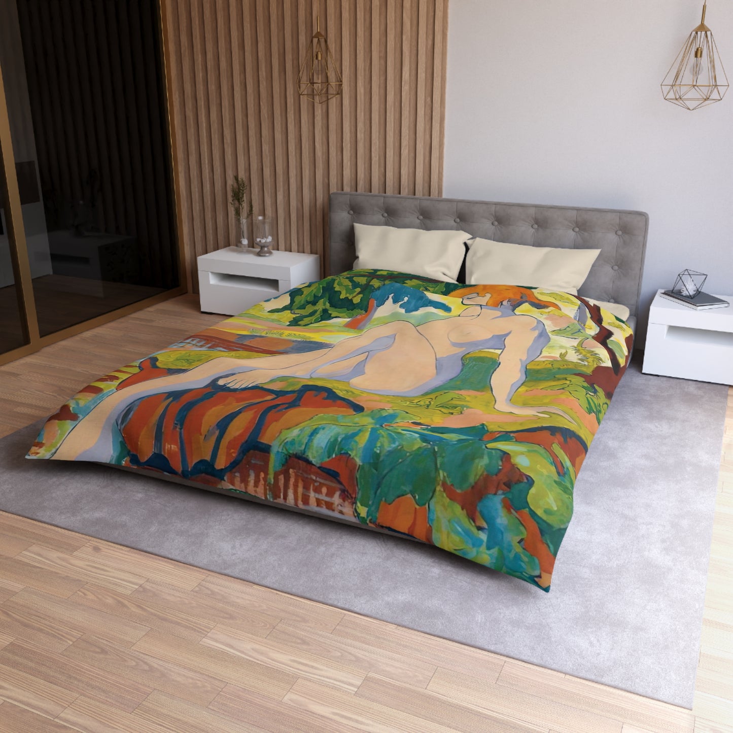 Ranson, Paul - Bather (1898) - Microfiber Duvet Cover