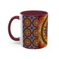 Pacio, Adam - Solar Disc Mandala - Colorful Accent Mugs